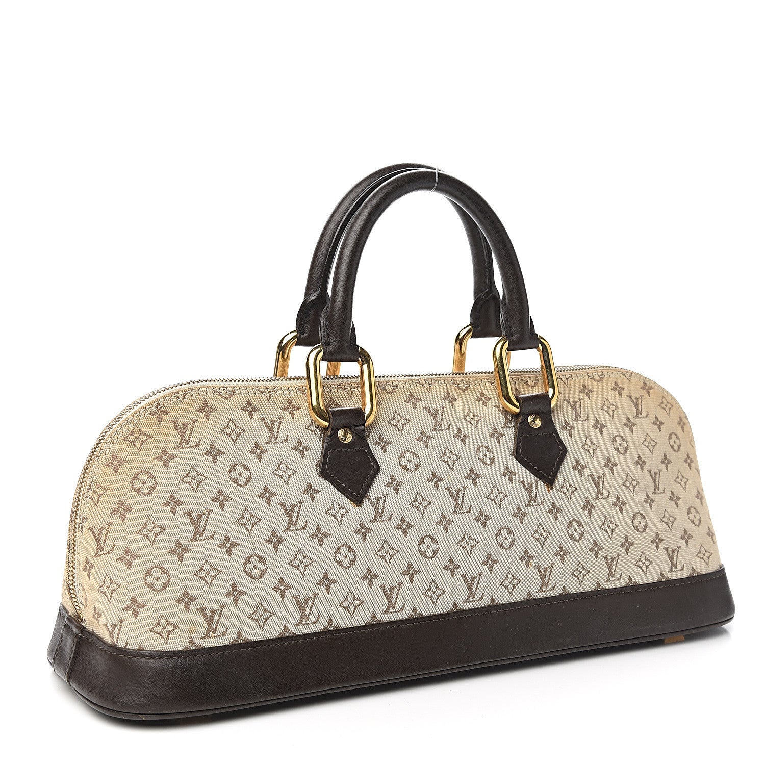 Louis Vuitton Mini Monogram Alma Long Kaki 2 of 13