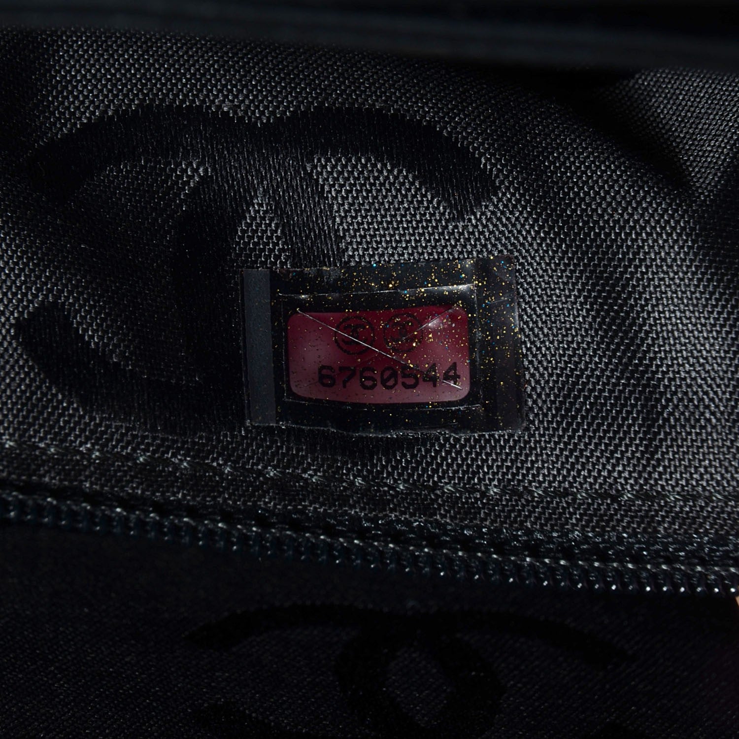 Chanel Lambskin Quilted Shoulder Bag Black 8 of 9