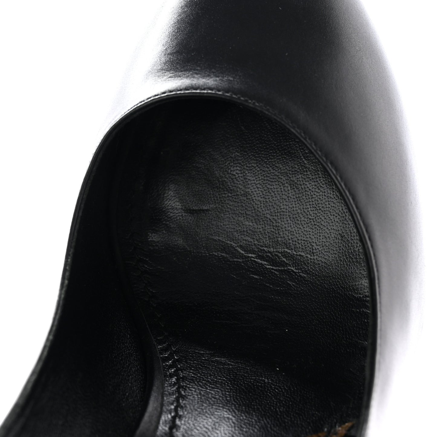 Calfskin Monogram Afterglow Platform Pumps 39.5 Black