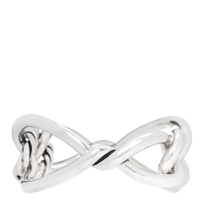 David Yurman Sterling Silver 33mm Continuance Bold Bracelet 1 of 4