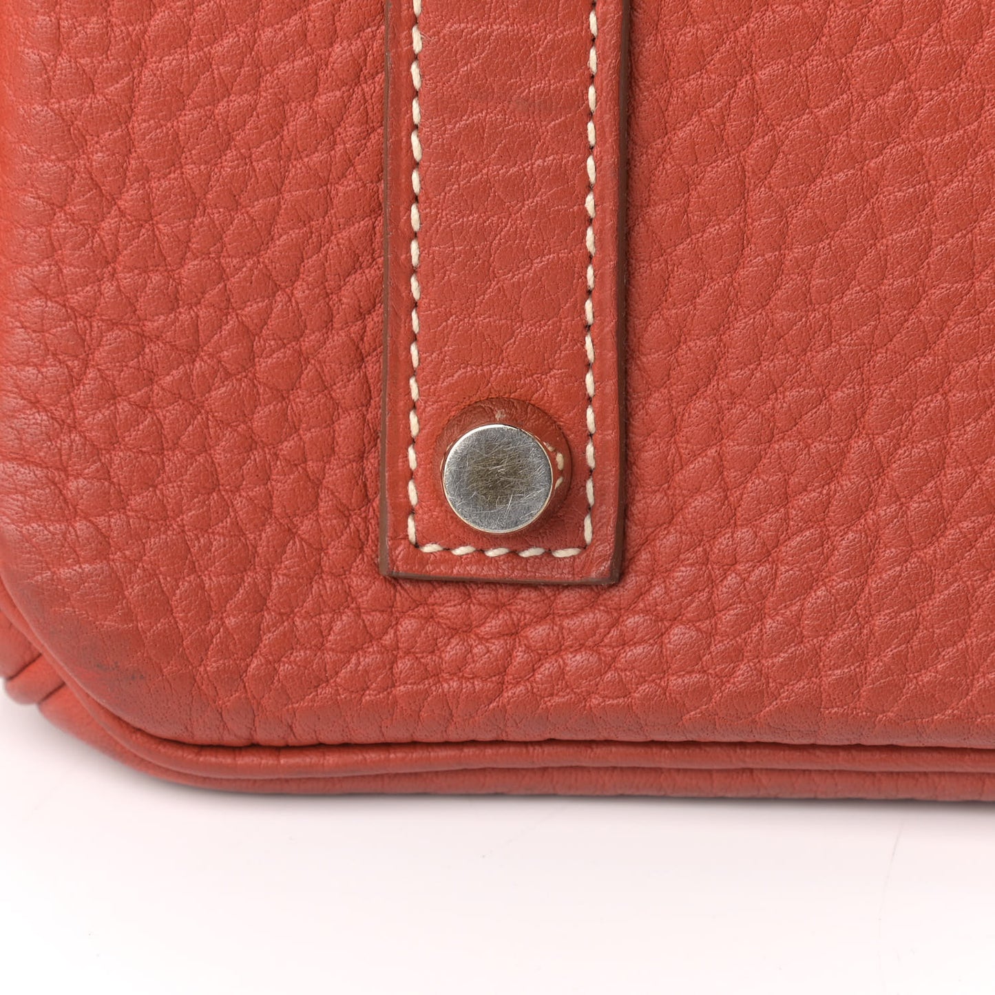 Taurillon Clemence Birkin 35 Sanguine