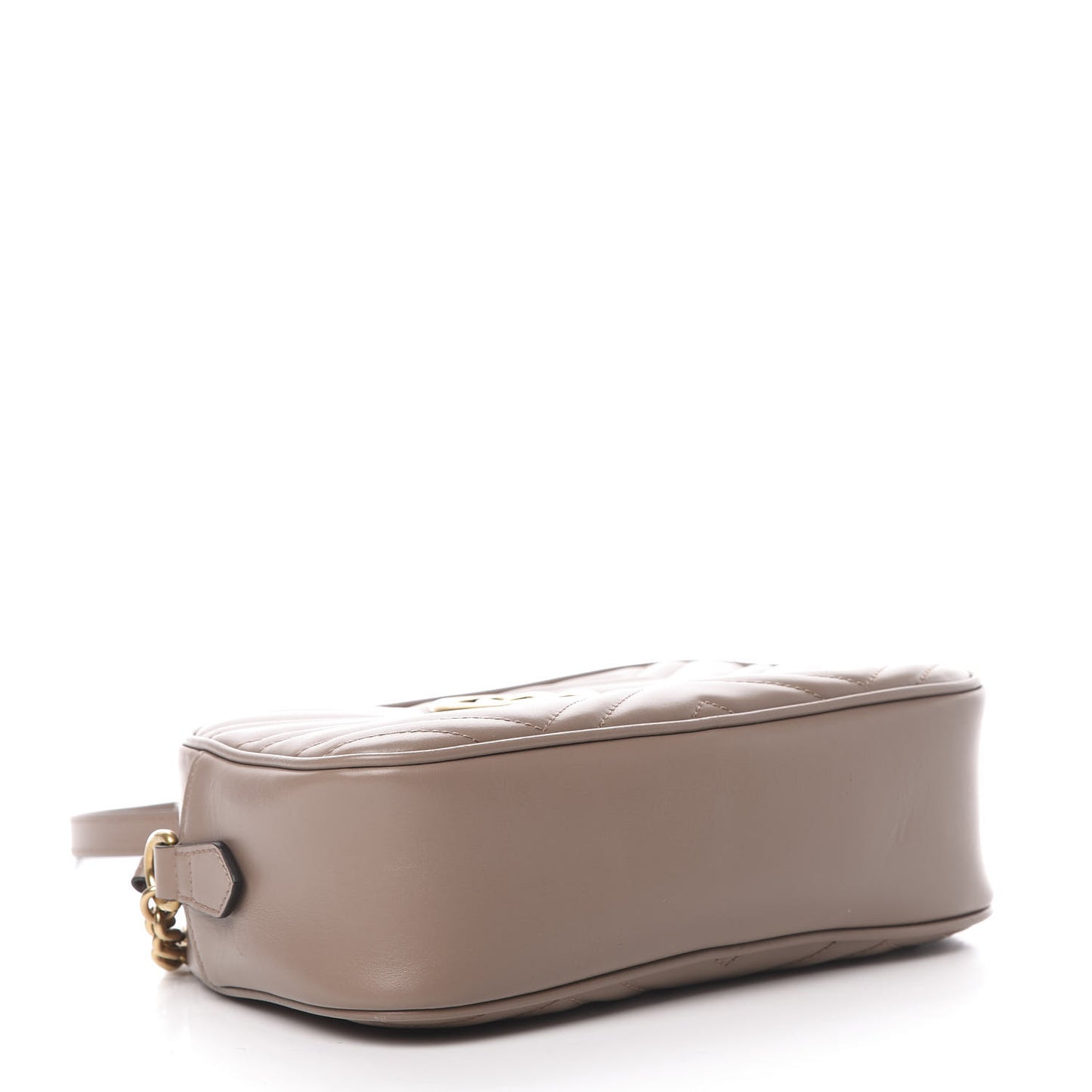 Calfskin Matelasse Small GG Marmont Chain Shoulder Bag Porcelain Rose