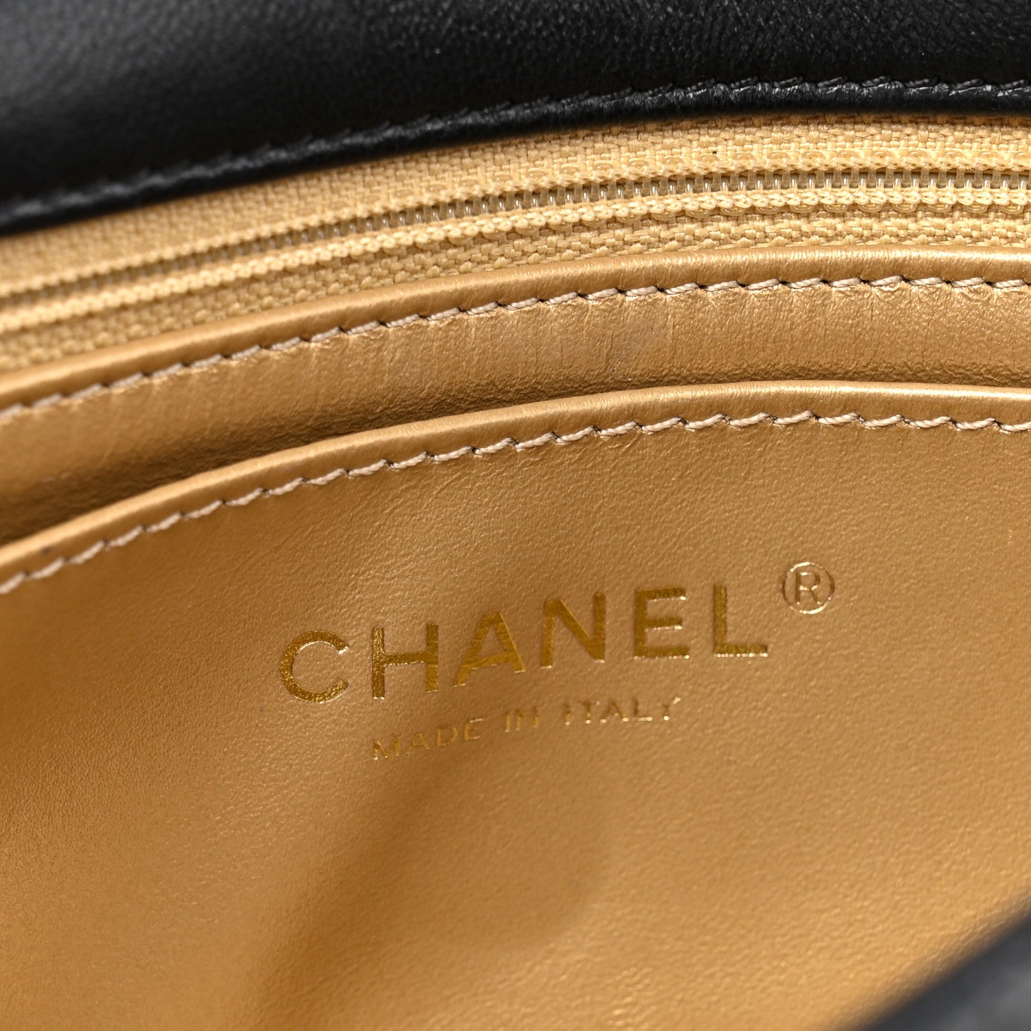 Chanel Lambskin Quilted Mini Rectangular Pearl Crush Flap Black 6 of 11