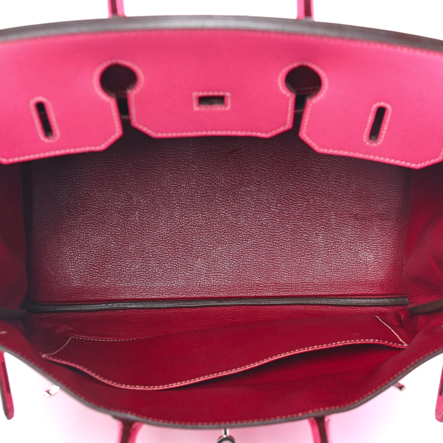 Epsom Candy Birkin 35 Rose Tyrien Rubis