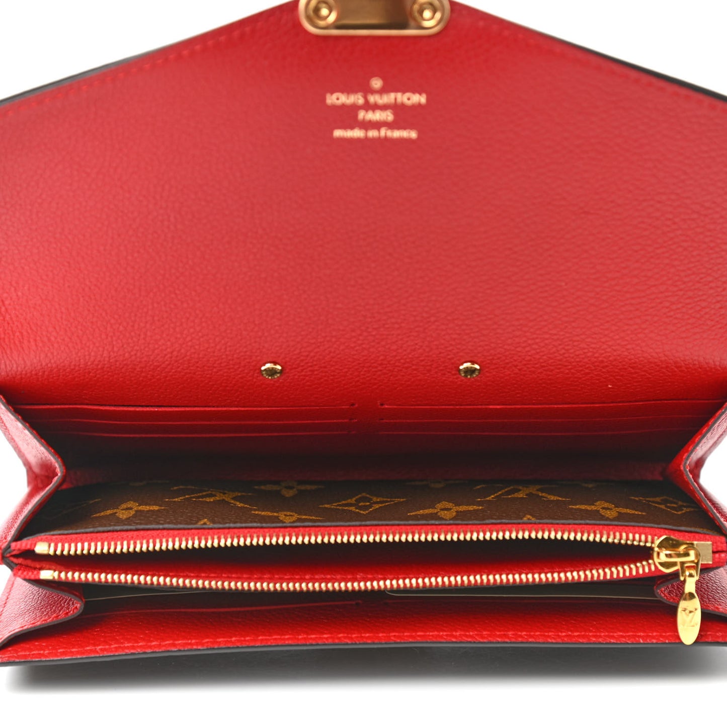 Monogram Pallas Wallet Cherry