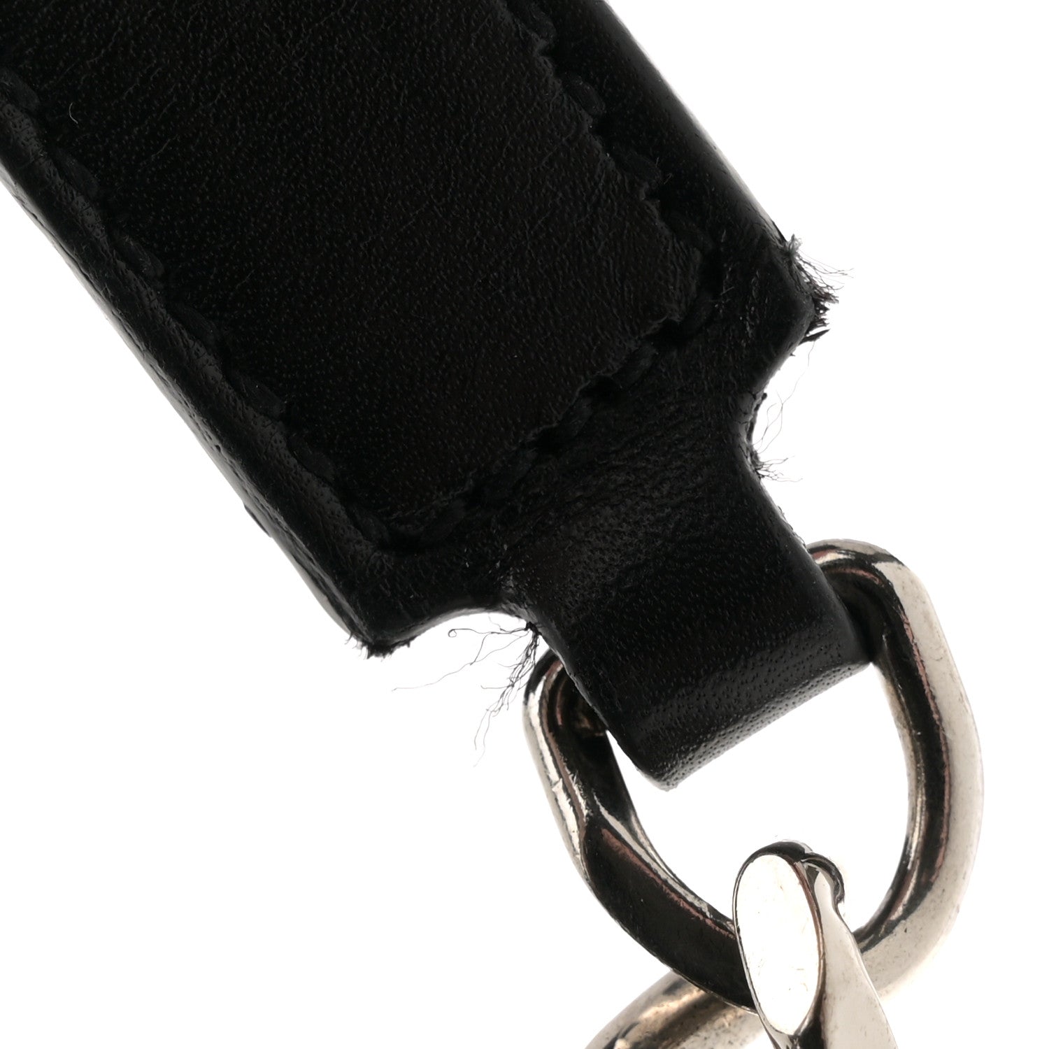 Saint Laurent Smooth Calfskin Matelasse Chevron Large Monogram Shopping Bag Black 12 of 12