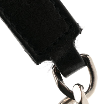 Saint Laurent Smooth Calfskin Matelasse Chevron Large Monogram Shopping Bag Black 12 of 12