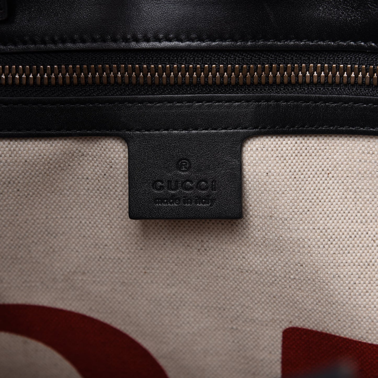 Soft GG Supreme Monogram Kingsnake Vertical Tote Black