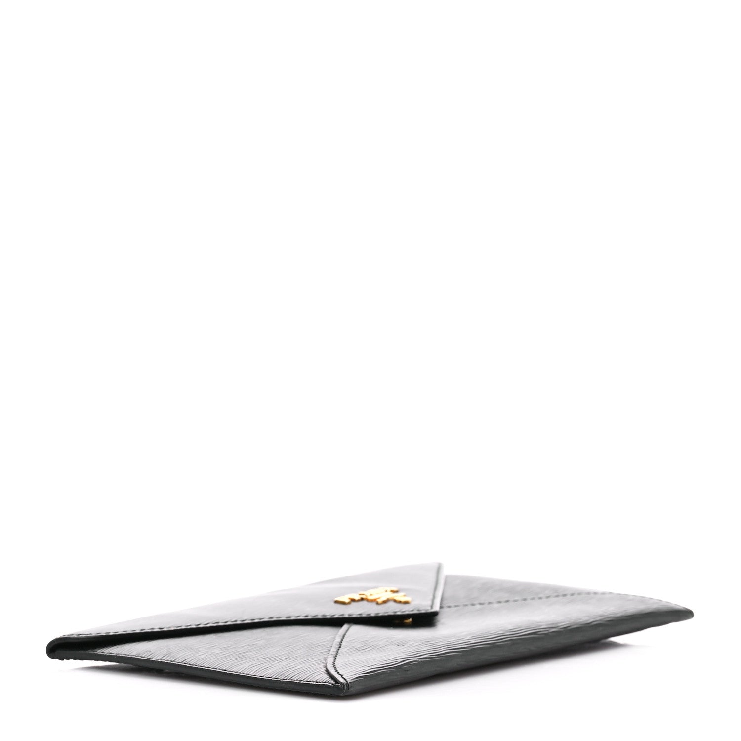 Prada Vitello Move Envelope Wallet Black 4 of 11