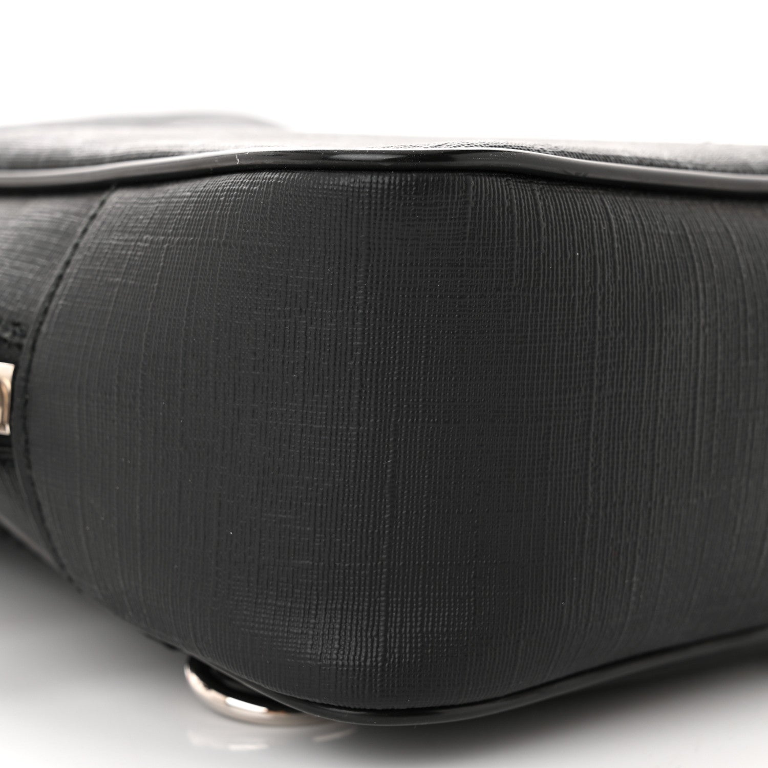Gucci GG Supreme Monogram Web Belt Bag Black Grey 9 of 12
