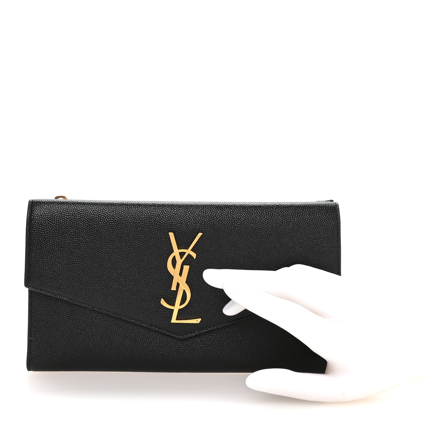 Grain De Poudre Monogram Uptown Wallet Black