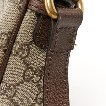 Gucci GG Supreme Monogram Web Small Ophidia Messenger Bag Brown 12 of 12