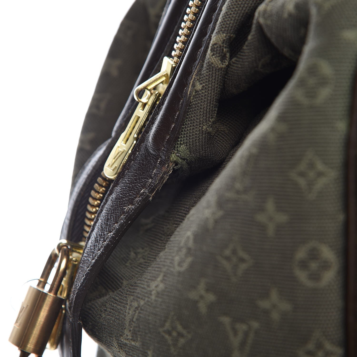 Louis Vuitton Mini Lin Monogram Louise Kaki 12 of 12