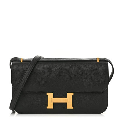 Hermes Epsom Constance 1-Elan Black 1 of 12