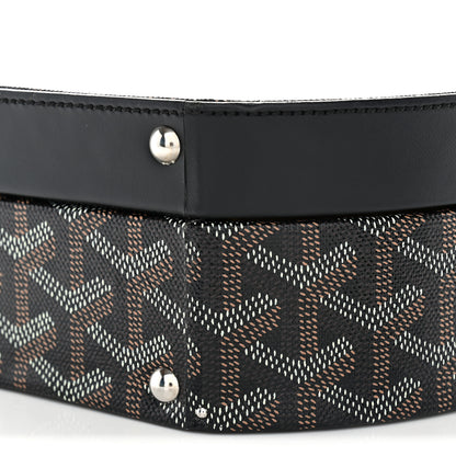 Goyard Goyardine Alto Hatbox Black 10 of 11