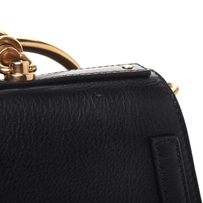 Chloe Calfskin Suede Small Nile Bracelet Bag Black 20 of 23