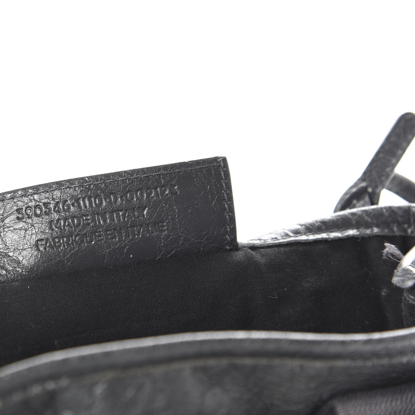 Agneau XS Cabas Tote Black Anthracite