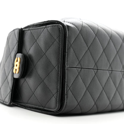 Chanel Caviar Quilted Small Chanel 25 Handbag Black 9 of 11