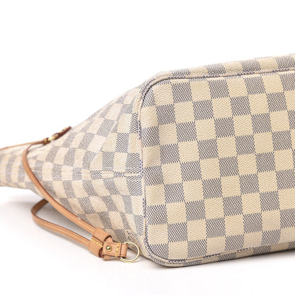 Louis Vuitton Damier Azur Neverfull MM 12 of 15