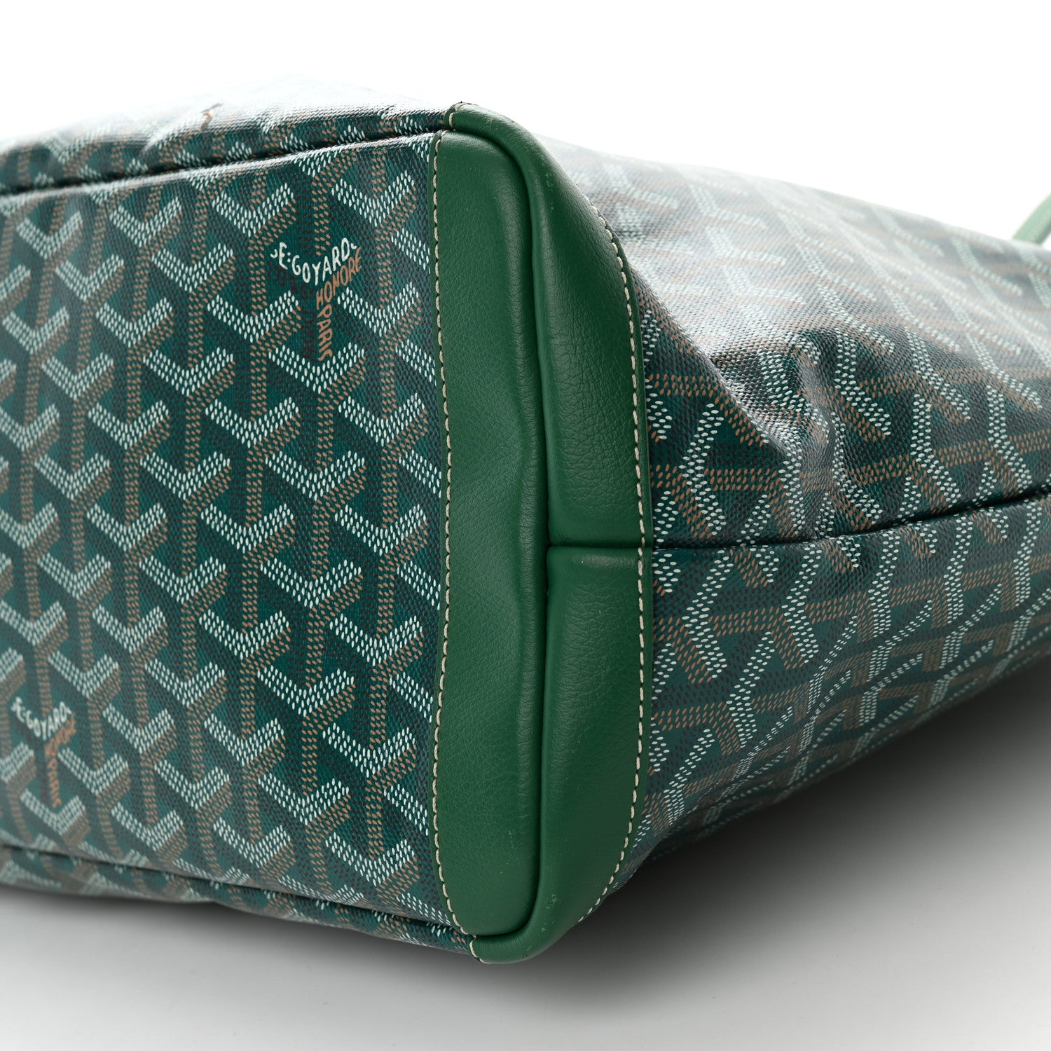 Goyard Goyardine Artois MM Green 10 of 10