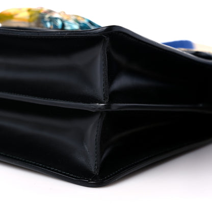 Gucci Calfskin Naga Dragon Small Shoulder Bag Black 9 of 15