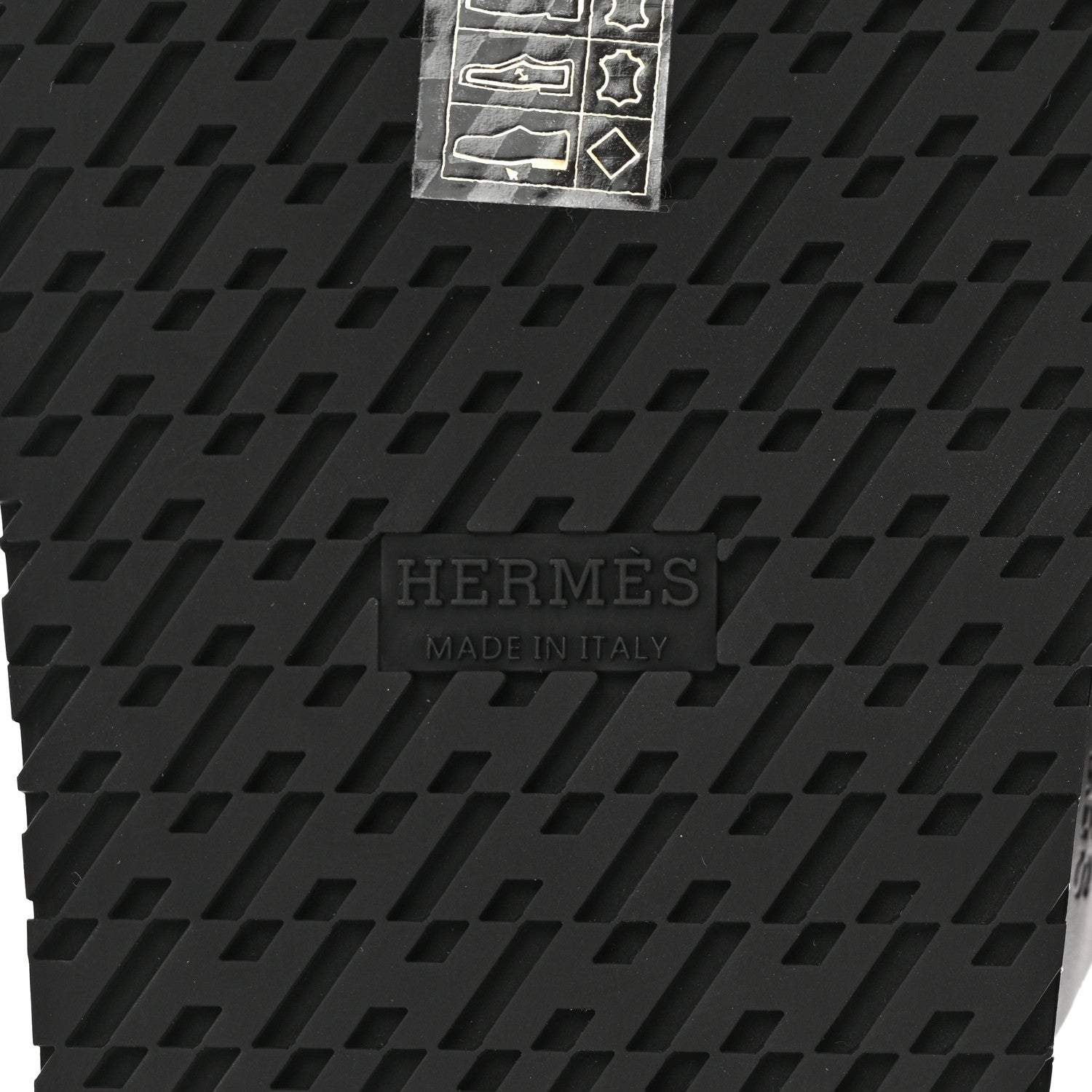 Hermes Calfskin Womens Chypre Sandals 38 Black 6 of 9