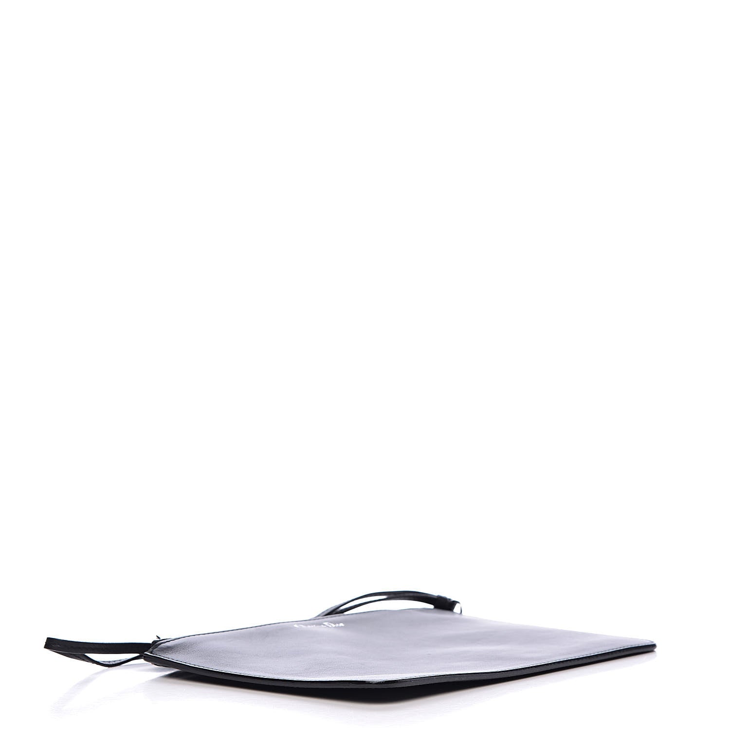 Christian Dior Calfskin Diorissimo Pouch Black 4 of 11