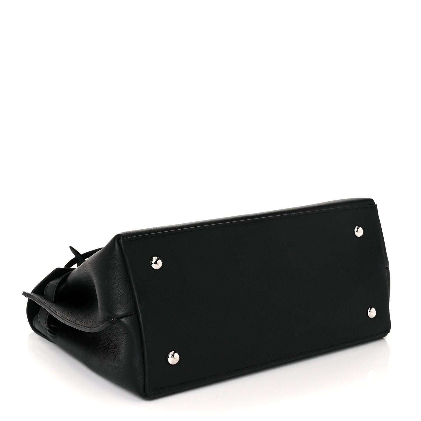 Soft Calfskin Lockme Ever MM Black