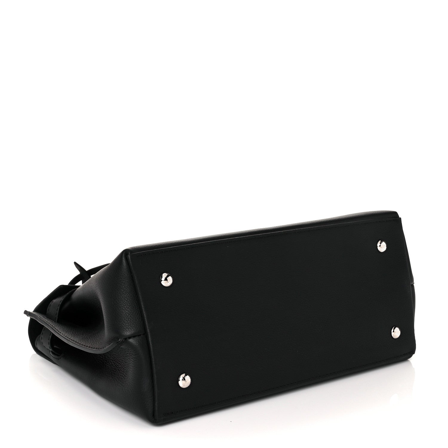 Louis Vuitton Soft Calfskin Lockme Ever MM Black 3 of 10