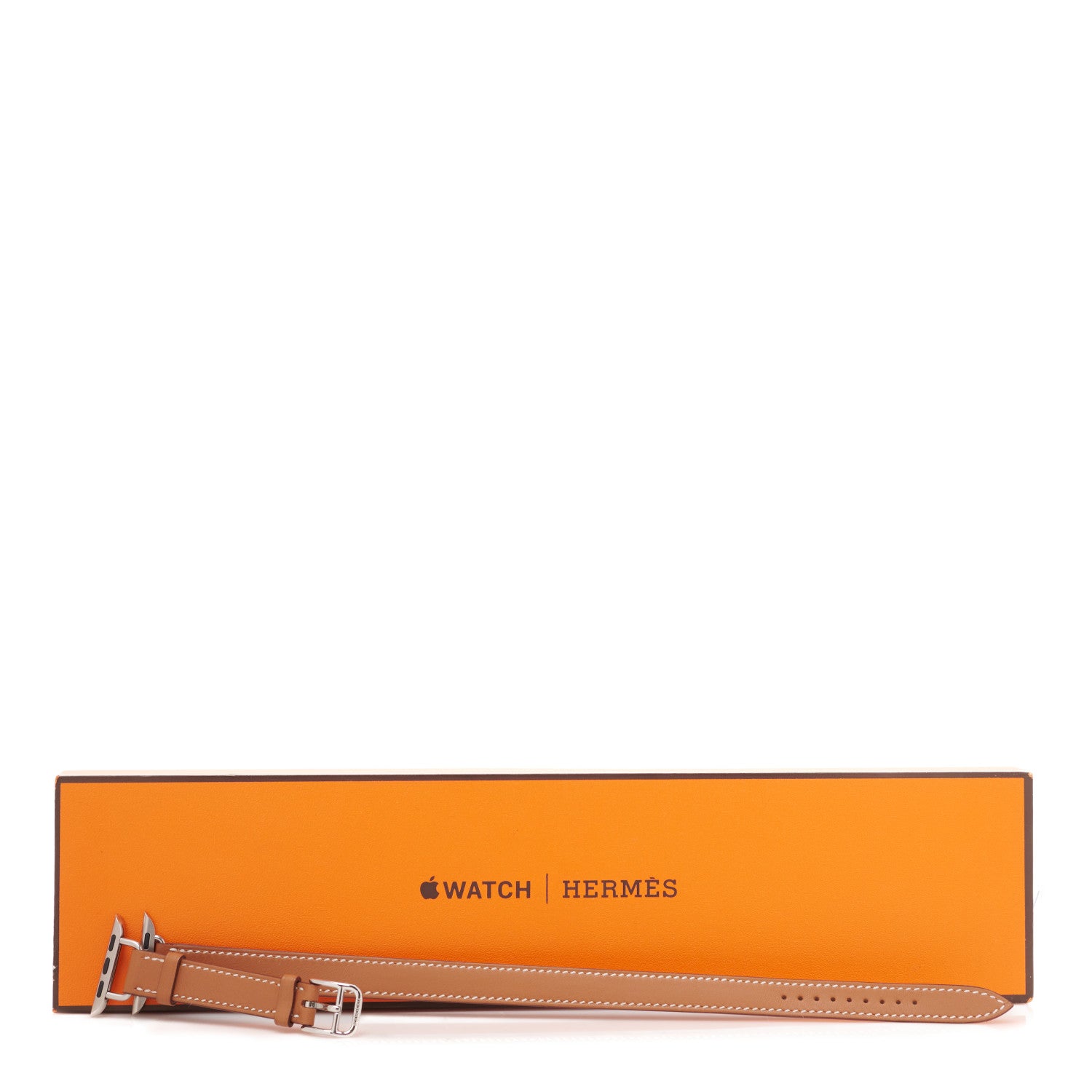 Hermes Swift 40mm Apple Watch Double Tour Band Gold 7 of 7