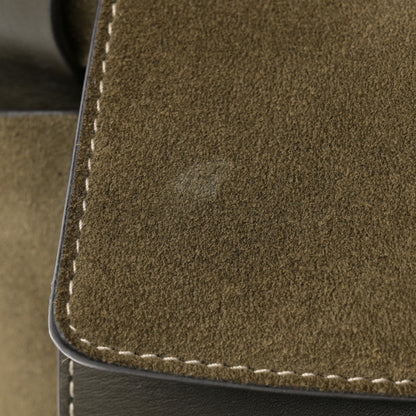 Bottega Veneta Calfskin Suede Maxi Intrecciato Arco 75 Olive Oil 12 of 16