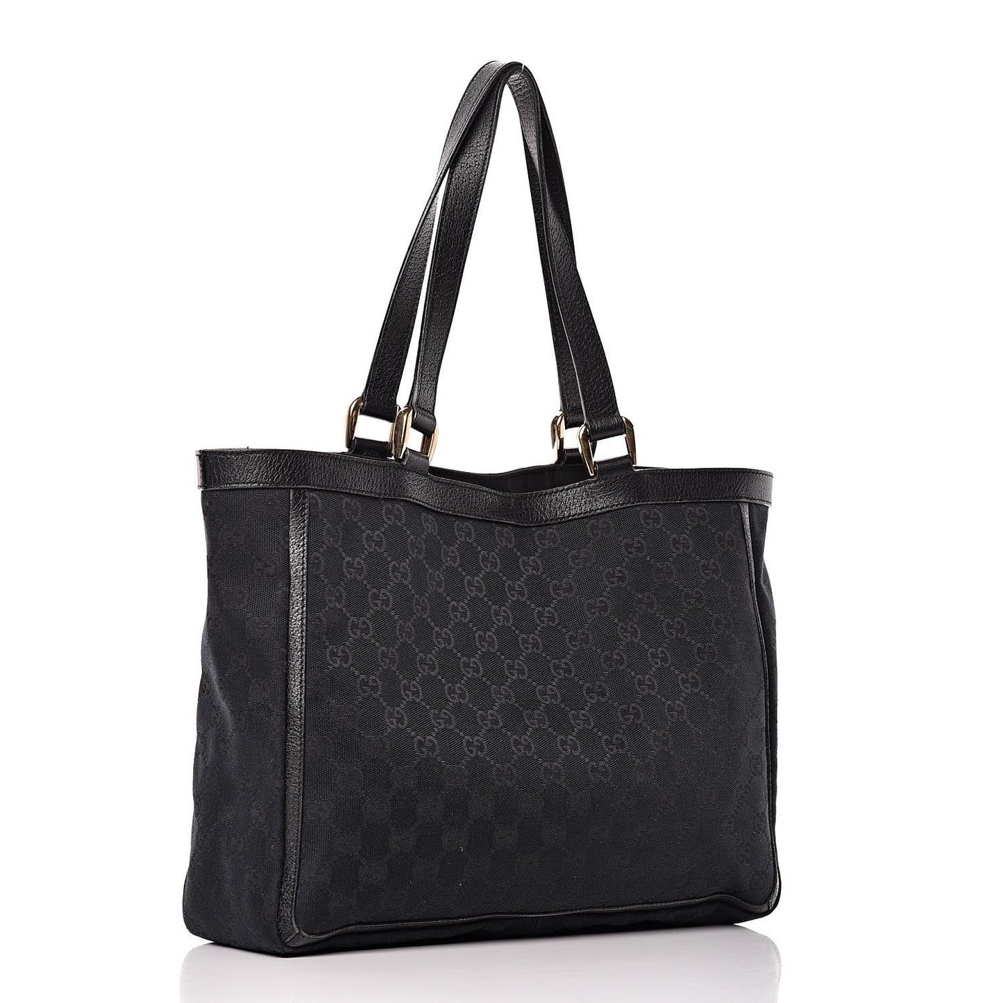 Monogram Abbey D Ring Tote Black