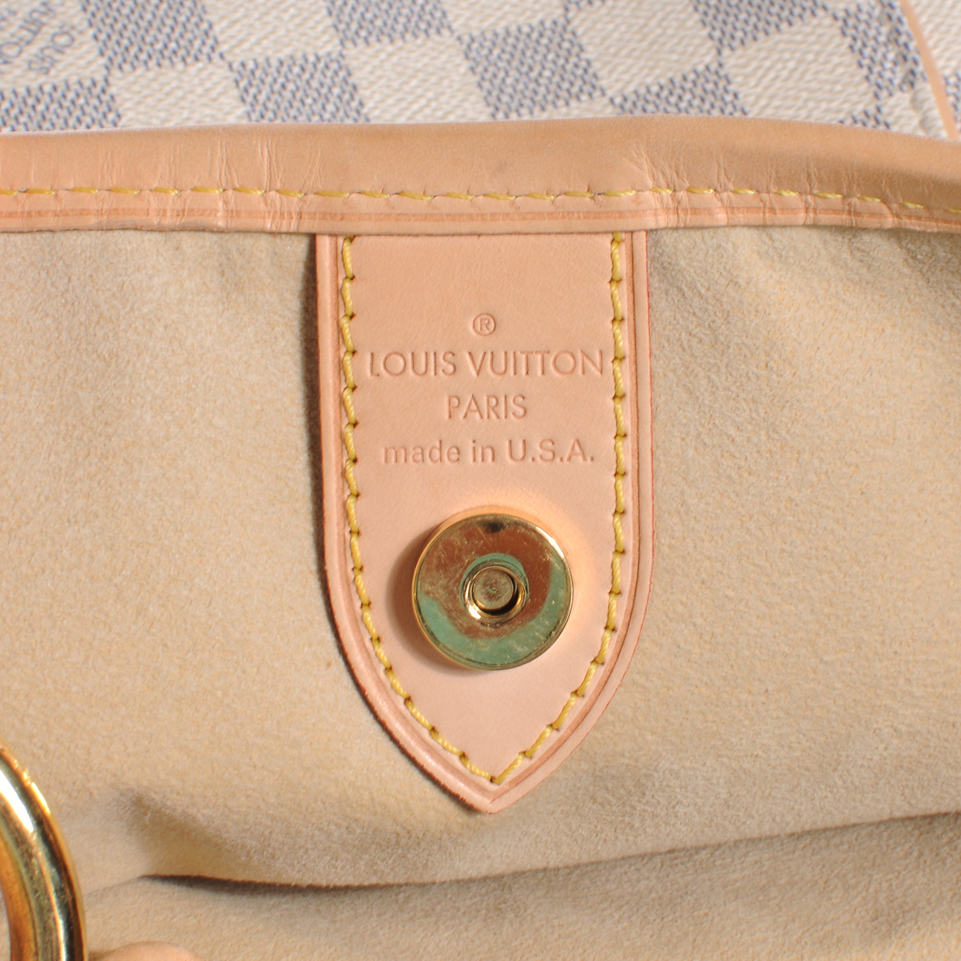Louis Vuitton Damier Azur Galliera PM 5 of 7