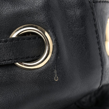 Jimmy Choo Supple Calfskin Large Radiant Hobo Black 17 of 17