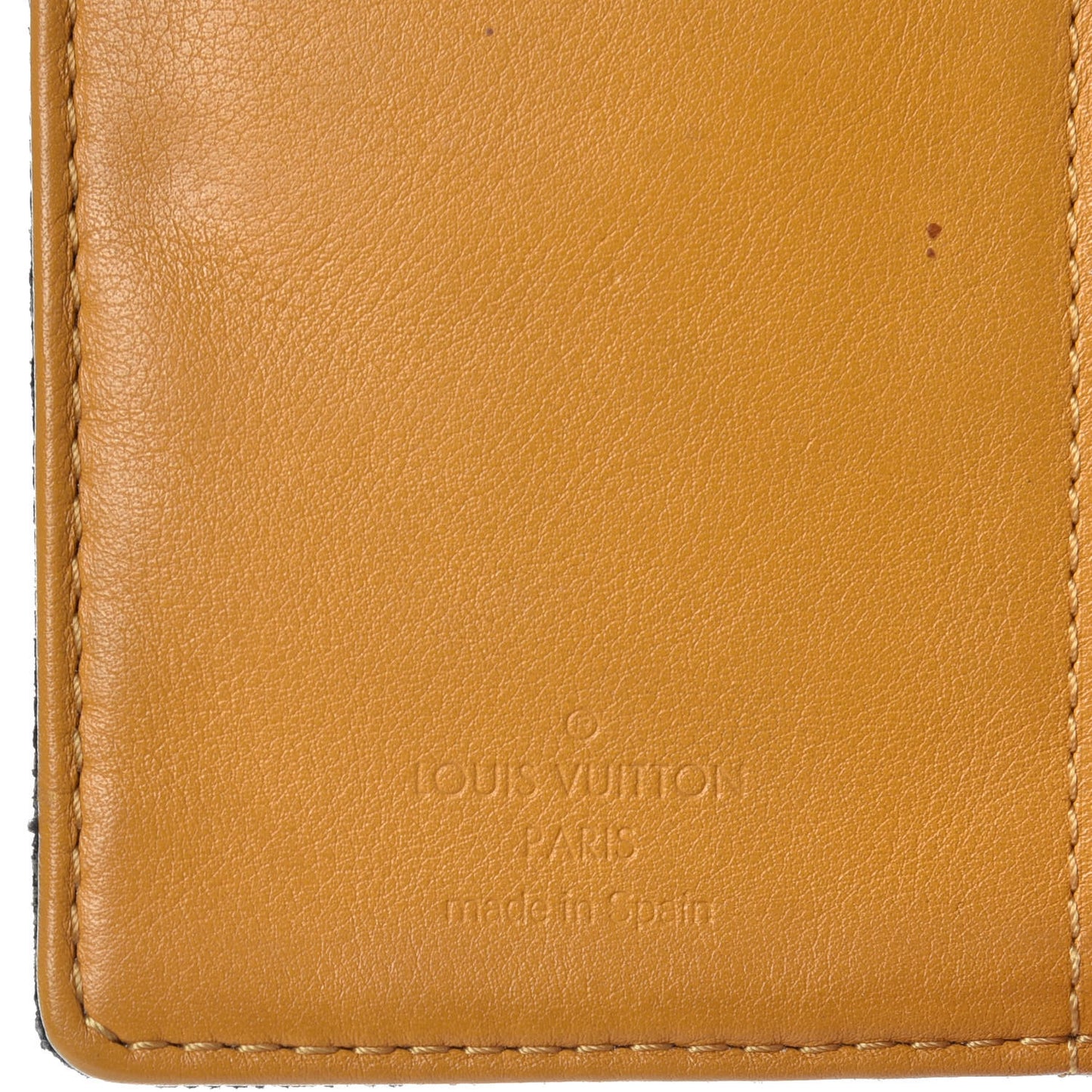 Denim Monogram Agenda PM Black