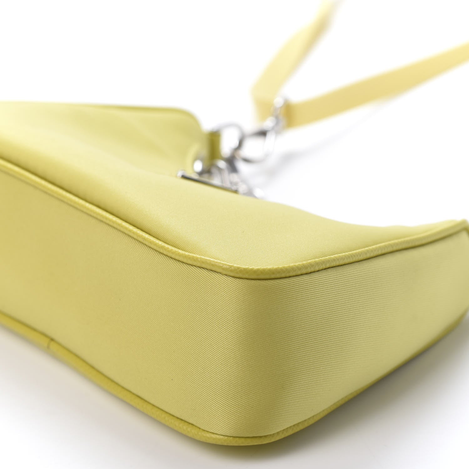 Prada Tessuto Nylon Saffiano Mini Re-Edition 2000 Shoulder Bag Ananas 6 of 9