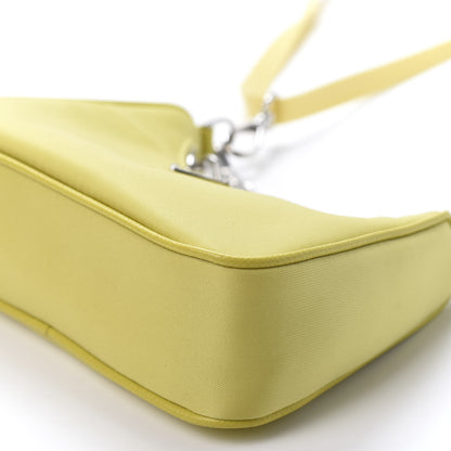 Prada Tessuto Nylon Saffiano Mini Re-Edition 2000 Shoulder Bag Ananas 6 of 9