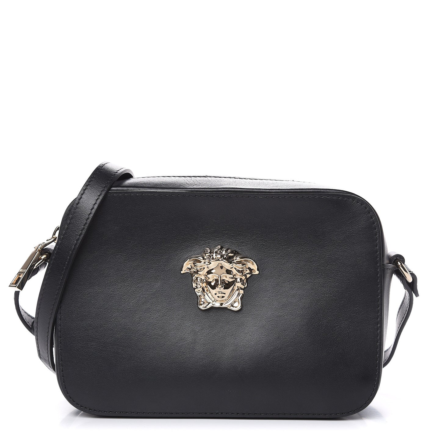 Calfskin Palazzo Camera Bag Black