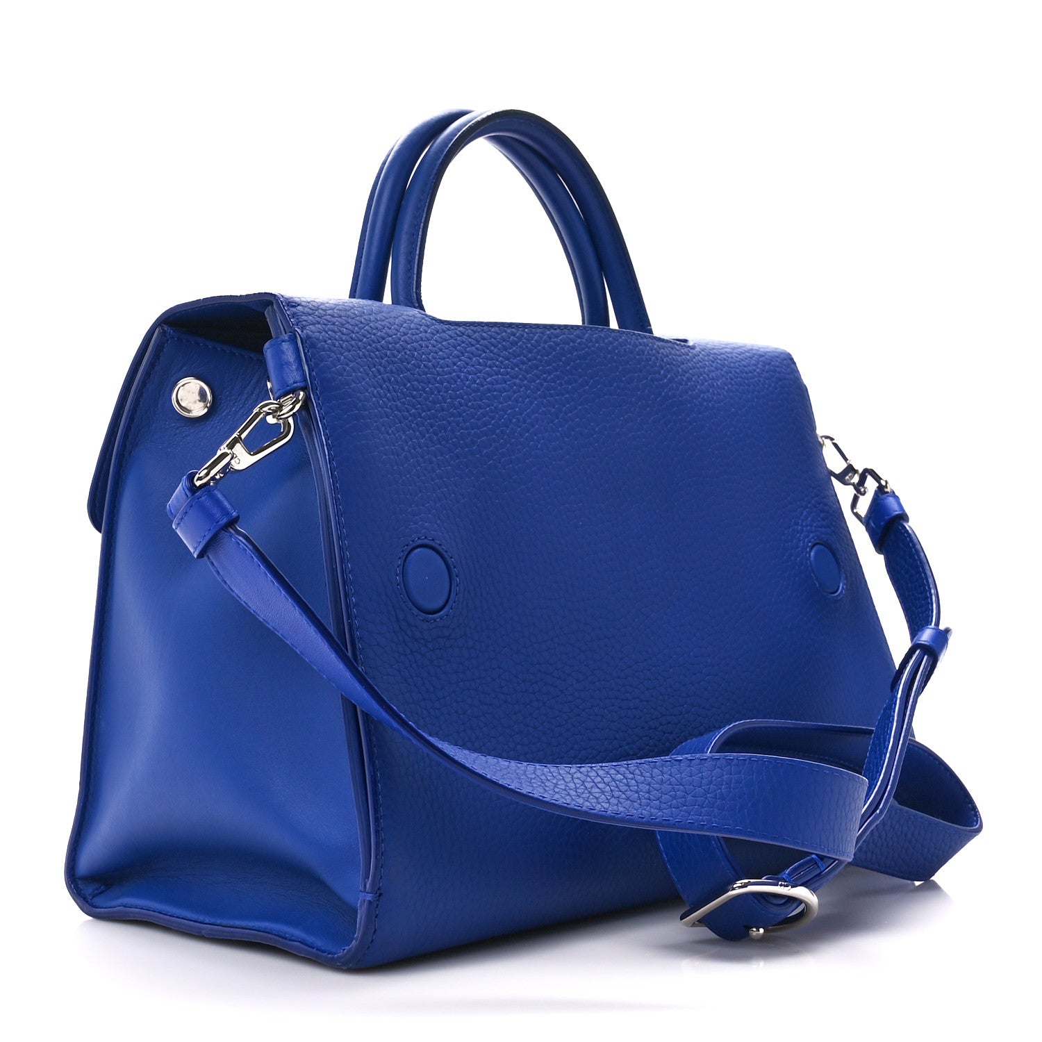 Christian Dior Bullcalf Medium Diorever Flap Yves Klein Blue 3 of 13