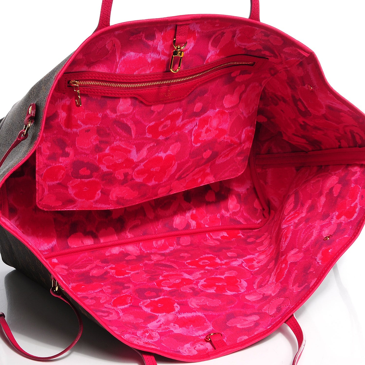 Louis Vuitton Monogram Articles de Voyage Ikat Neverfull GM Rose Indien 5 of 7