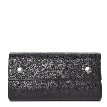 Hermes Chevre Mysore Roll Notebook Black 1 of 9