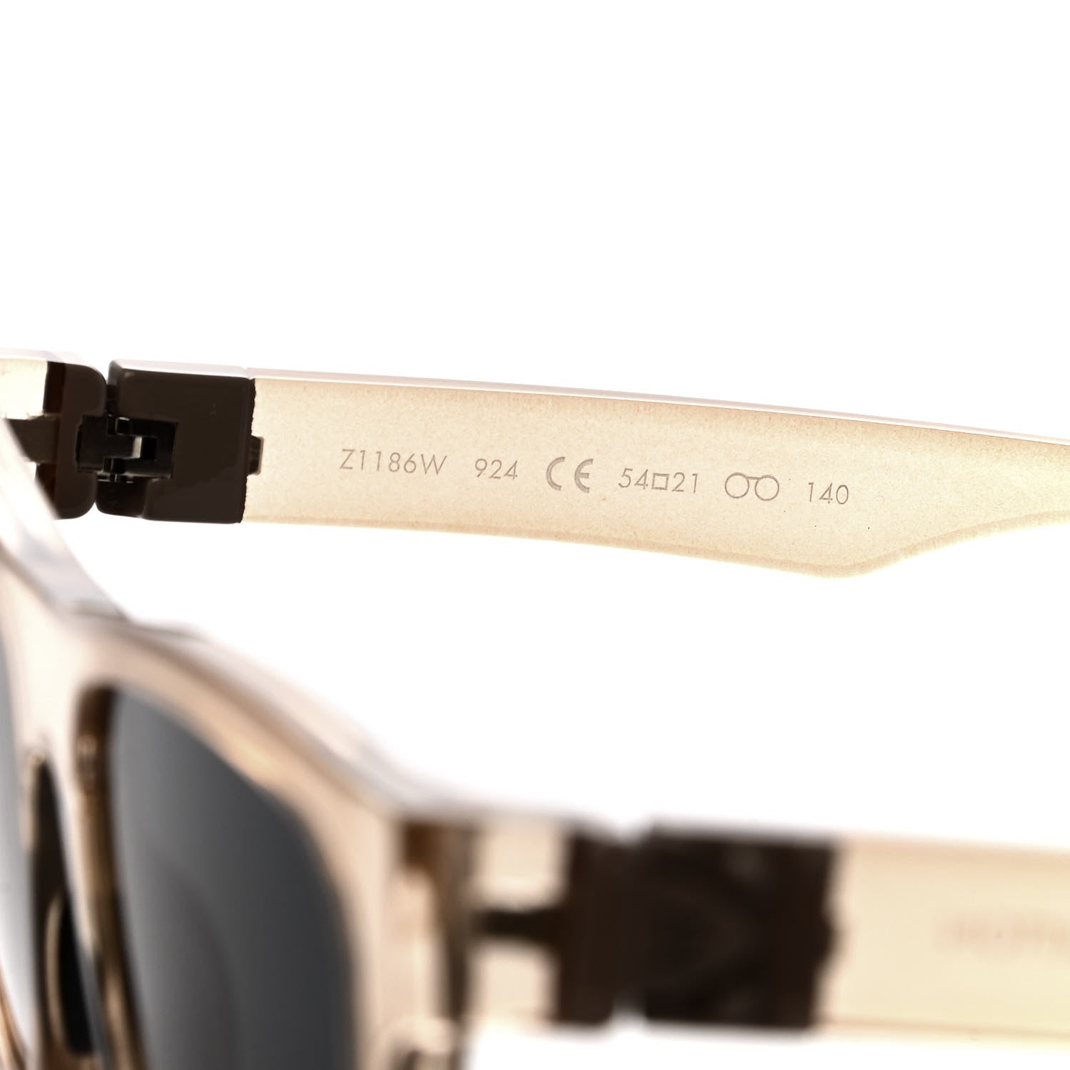 Louis Vuitton Acetate Rainbow Z1186E Sunglasses Camel 6 of 7