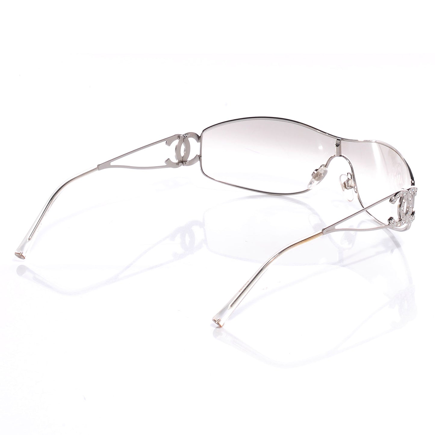 Crystal CC Logo Sunglasses 4073-B