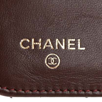 Chanel Lambskin Quilted Trendy CC Yen Wallet Black 6 of 13