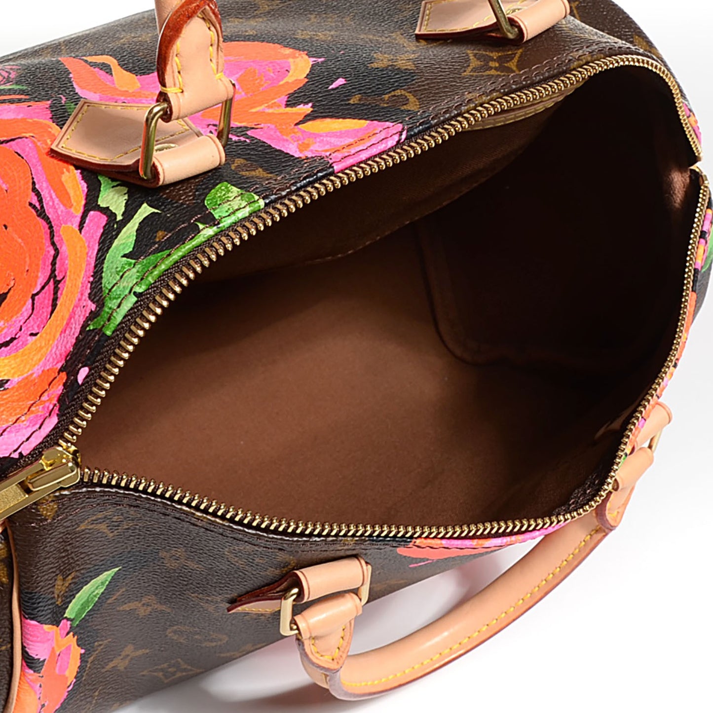 Monogram Roses Speedy 30