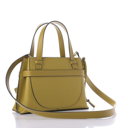 Loewe Calfskin Mini Gate Tote Ochre 3 of 8