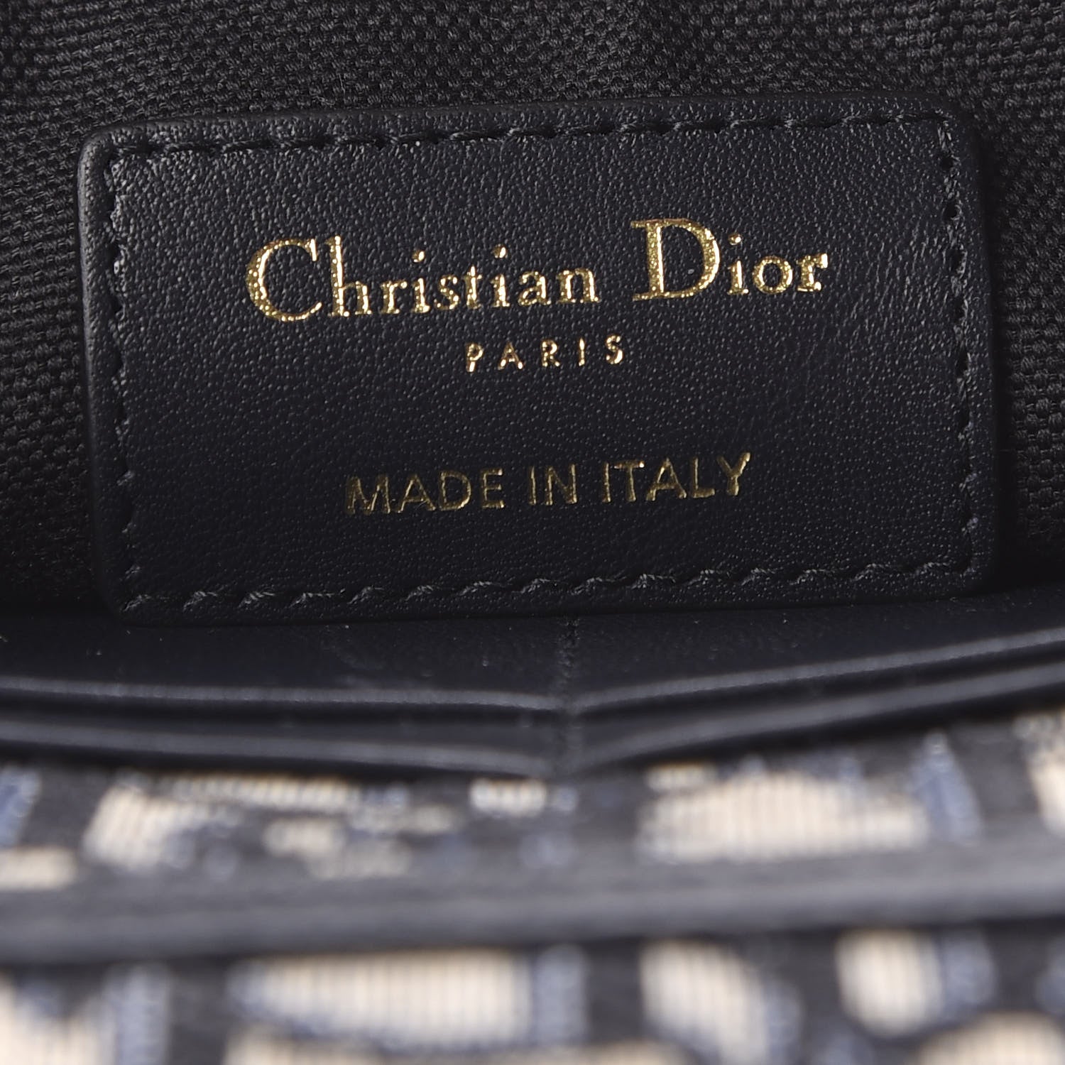 Christian Dior Oblique 30 Montaigne 2-In-1 Pouch Blue 8 of 9