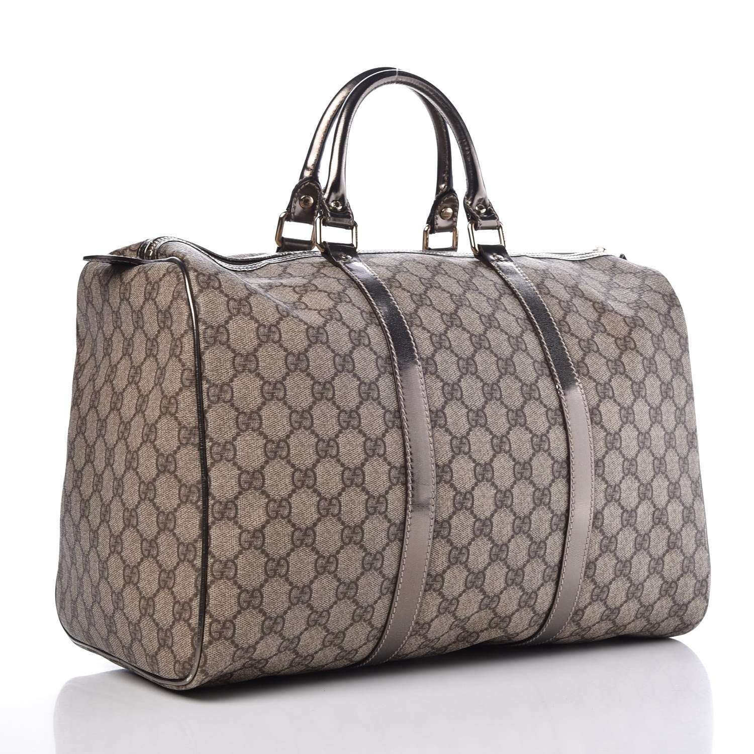 Gucci Monogram Large Joy Boston Pewter 3 of 23