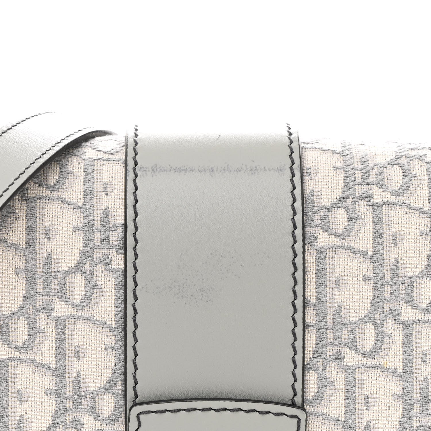 Christian Dior Oblique 30 Montaigne Flap Bag Grey 8 of 12