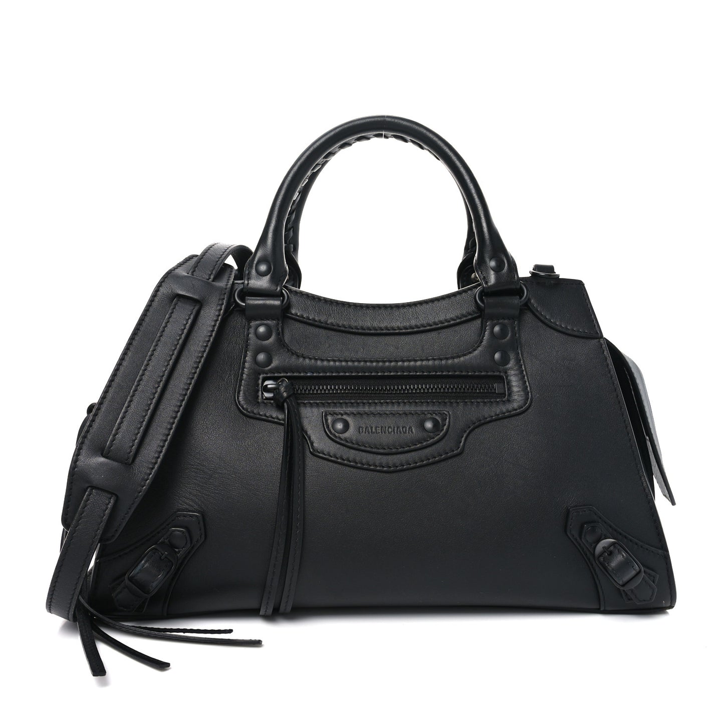 Smooth Calfskin Neo Classic Black Hardware S City Black
